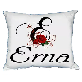 Dekorativní polštářek Polštář s dámským jménem ERNA (polštářek dámské jméno )