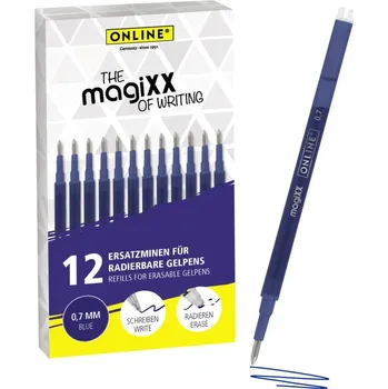 Náplň do psacích potřeb Online magiXX náplně do gumovacích per 12 ks