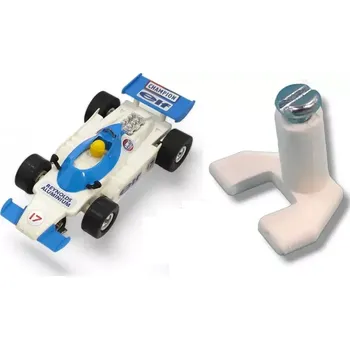 Příslušenství k autodráze Přední opravný držák karoserie Ligier 3D tisk