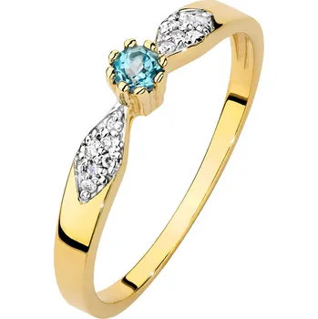 Hodinky Prsten Bonore - Zlato 585 - Topaz 0-15Ct Ct 100653