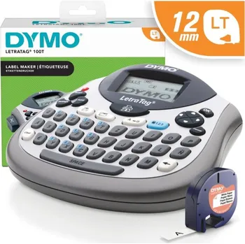 Tiskárna štítků Štítkovač Dymo LetraTag LT-100T Silver (QWERTZ)