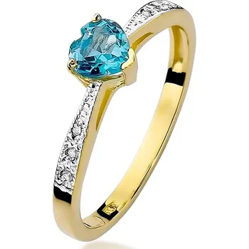 Hodinky Prsten Bonore - Zlato 585 - Topaz 0-3 Ct 100677