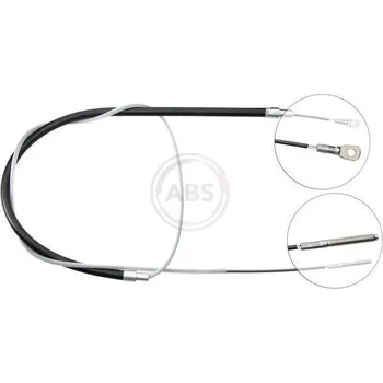 Lanko parkovací brzdy Tažné lanko, parkovací brzda A.B.S. K10256