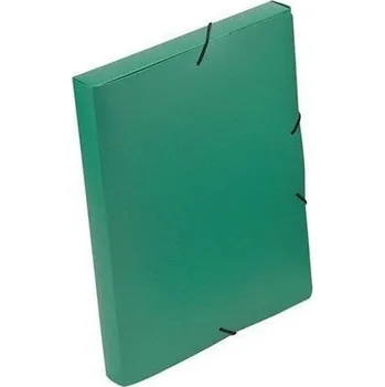 Desky s gumičkou "Coolbox", zelené, PP, 30 mm, A4, VIQUEL