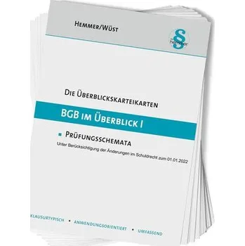 Überblickskarteikarten BGB im Überblick I - Hemmer, Karl-Edmund
