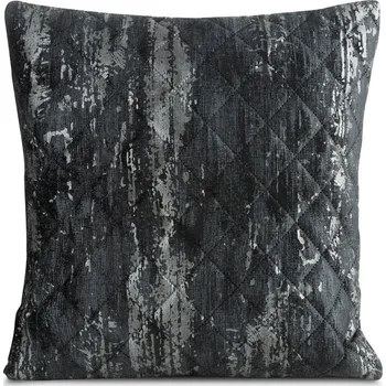 Povlečení Sametové dekorační povlečení na polštář BLINK 43 v černé barvě