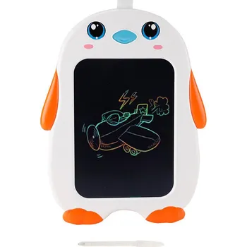 Grafický tablet DeTech Dětská kreslící podložka - Kids LCD Drawing board K1, 9", - oranžová Dětská kreslící podložka o velikosti 9 palců