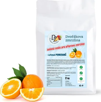 Návnadová surovina Valknut Směs na zmrzlinu DZ 2 kg pomeranč