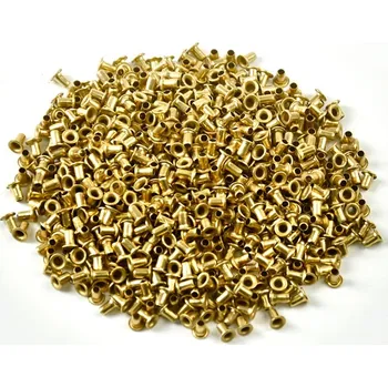 Zděře do rámků mosaz - 500ks (Zděře na drátkování včelích rámků)