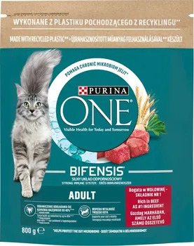 Krmivo pro kočku Purina One Bifensis Cat Adult Beef 800 g