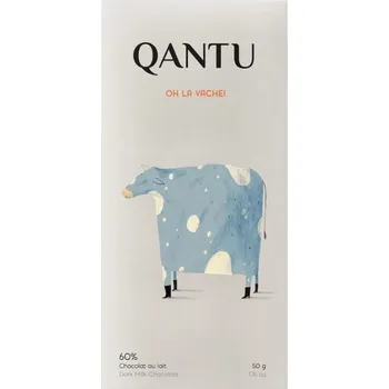 Čokoláda Quantu Mléčná čokoláda Oh la Vache! 60% 50 g