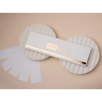 Barva na řasy a obočí Infinity Hybrid The Brow Geek Brow Buddies – šablony na obočí 36 párů Typ: Včetně krabičky