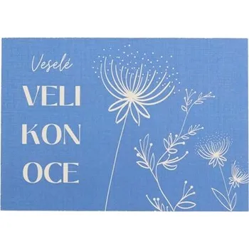 Přání Veselé Velikonoce modré