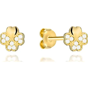 Hodinky Náušnice Bonore - Zlato 585 - Kubický Zirkon 144200