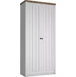 Šatní skříň PROVENCE S2D, sosna andersen/dub lefkas.