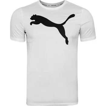 PUMA TRIČKO PÁNSKÉ T-SHIRT ACTIVE BIG LOGO TEE WHITE 586724 02 Velikost: L