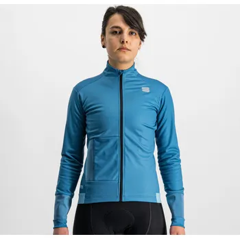 Cyklistická bunda SPORTFUL Cyklistická zateplená bunda - SUPER - světle modrá L