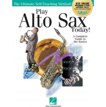 Play Alto Sax Today!: Beginner's Pack: Method Books 1 & 2 Plus Online Audio & Video (EN)