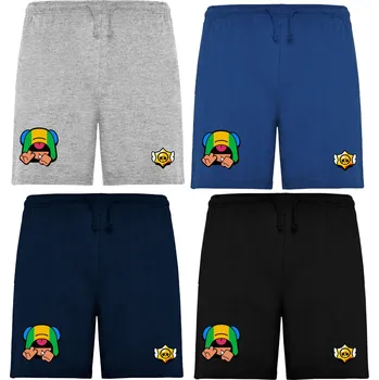 Chlapecké kalhoty Bavlněné kraťasy Crow Barva: Modrá, Velikost: 110/116 - 5/6let