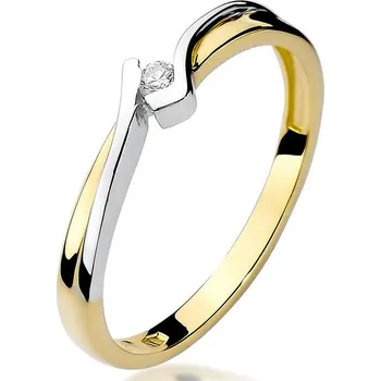 Hodinky Prsten Bonore - Zlato 585 - Diamant 0-04 Ct 81049