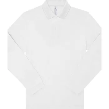 Pánské tričko B&amp;C Unisex polo triko PU427 White S