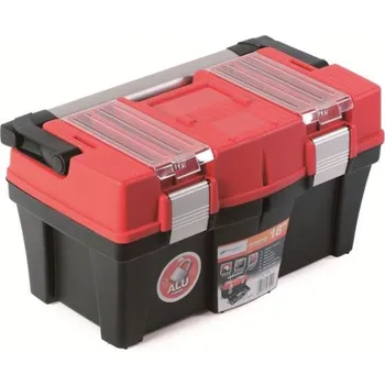 Skříňka na nářadí Plastový kufr na nářadí APTOP PLUS červený 458x257x245