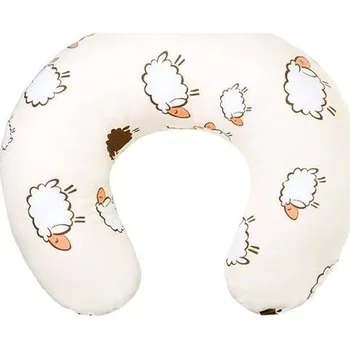 Kojící polštář NEW BABY kojící polštář ovečky béžový