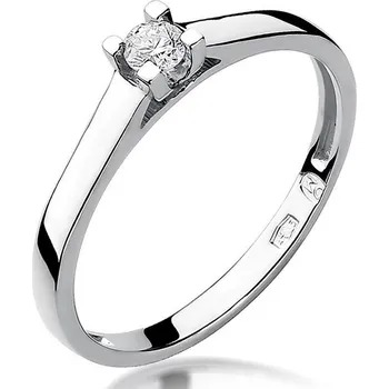 Hodinky Prsten Bonore - Bílé Zlato 585 - Diamant 0-08 Ct 108879