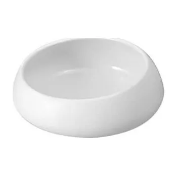 Sada nádobí Zkosená porcelánová miska, matný okraj 30 cl - GOURMET WHITE │DEGRENNE│