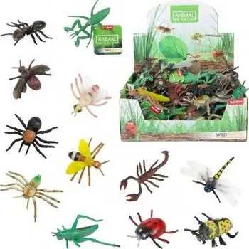 Teddies Hmyz plast 6-13cm mix druhů 48ks v boxu