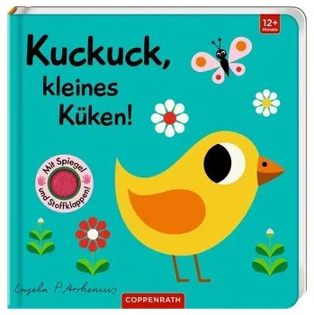 První čtění Mein Filz-Fühlbuch: Kuckuck, kleines Küken! - Arrhenius, Ingela [DE] (2024, Formát desky, Coppenrath F)