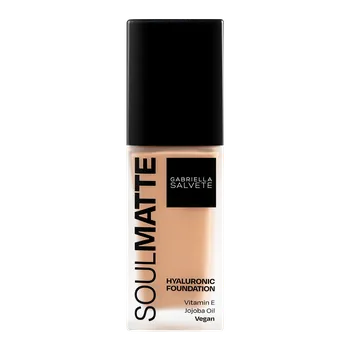 Make-up Gabriella Salvete Soulmatte Hyaluronic Foundation dlouhotrvající make-up s matným efektem 30 ml