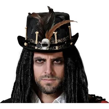 Karnevalová paruka Falanzo Carnival Klobouk ke kostýmu Steampunk