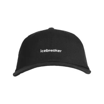 Čepice Icebreaker 6 Panel Hat Black černá