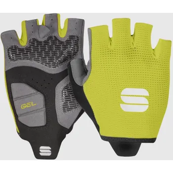 Cyklistické rukavice SPORTFUL Cyklistické rukavice krátkoprsté - TC - žlutá XS