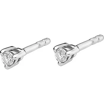 Hodinky Náušnice Bonore - Bílé Zlato 585 - Diamant 0-04 ct 128743