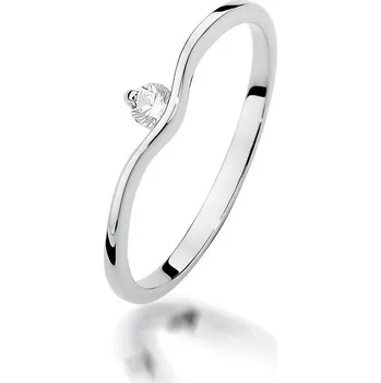 Hodinky Prsten Bonore - Bílé Zlato 585 - Diamant 0-09 Ct 109917