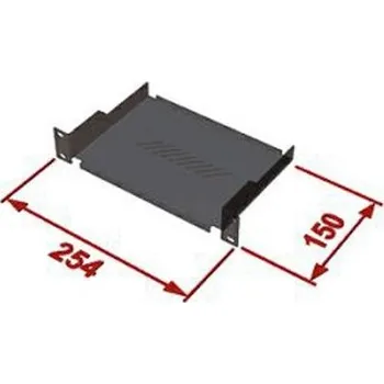 Serverovna DATACOM 10" Police 160mm 1U černá