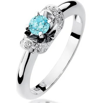 Hodinky Prsten Bonore - Bílé Zlato 585 - Topaz 0-5 ct 126591