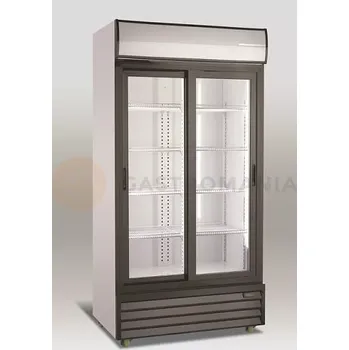 Chladící prosklená skříň, 800 l, posuvné dveře, 1000x660x2030 mm | RESTO QUALITY, RQ801SL