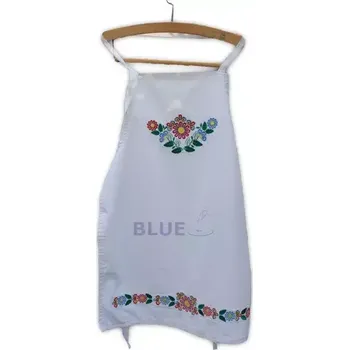 Kuchyňská zástěra Vyšívaná zástěra pro dospělé s Moravskou výšivkou č.10