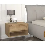 Závěsný noční stolek ZELIA, sapphire + vyzvednutí ZDARMA