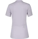 SCOTT Cyklistický dres s krátkým rukávem - TRAIL FLOW ZIP W - fialová M