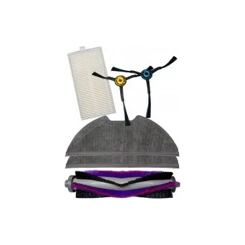 Sada příslušenství pro robotický vysavač HEPA filtr, kartáče k vysavači ETA Aurum Pro 6241 sada a mopy 6ks