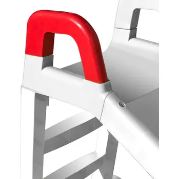 Madlo do koupelny DOLONI Madlo ke skluzavce 140cm - červené