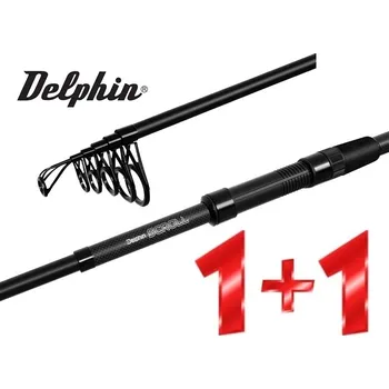 Rybářský prut Delphin Scroll Tele CARP 360 cm Akce 1+1