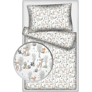 Povlečení Povlečení bavlna zvířátka - 245-5 140x200 / 70x90