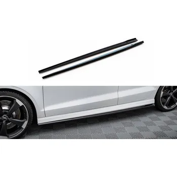 Tuning Difuzory bočních lišt V2 Audi RS3 Sedan 8V Facelift