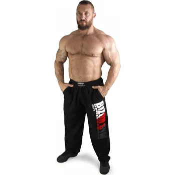 Bizon Gym Tepláky 108 - černá L