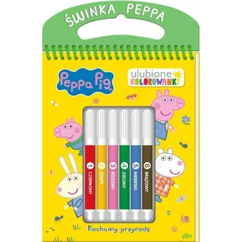 První čtění Świnka Peppa. Ulubione kolorowanki cz.2 - praca zbiorowa